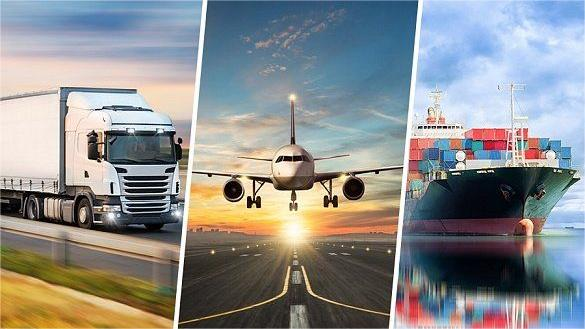 Infographic showing the decision framework for choosing air or ocean freight