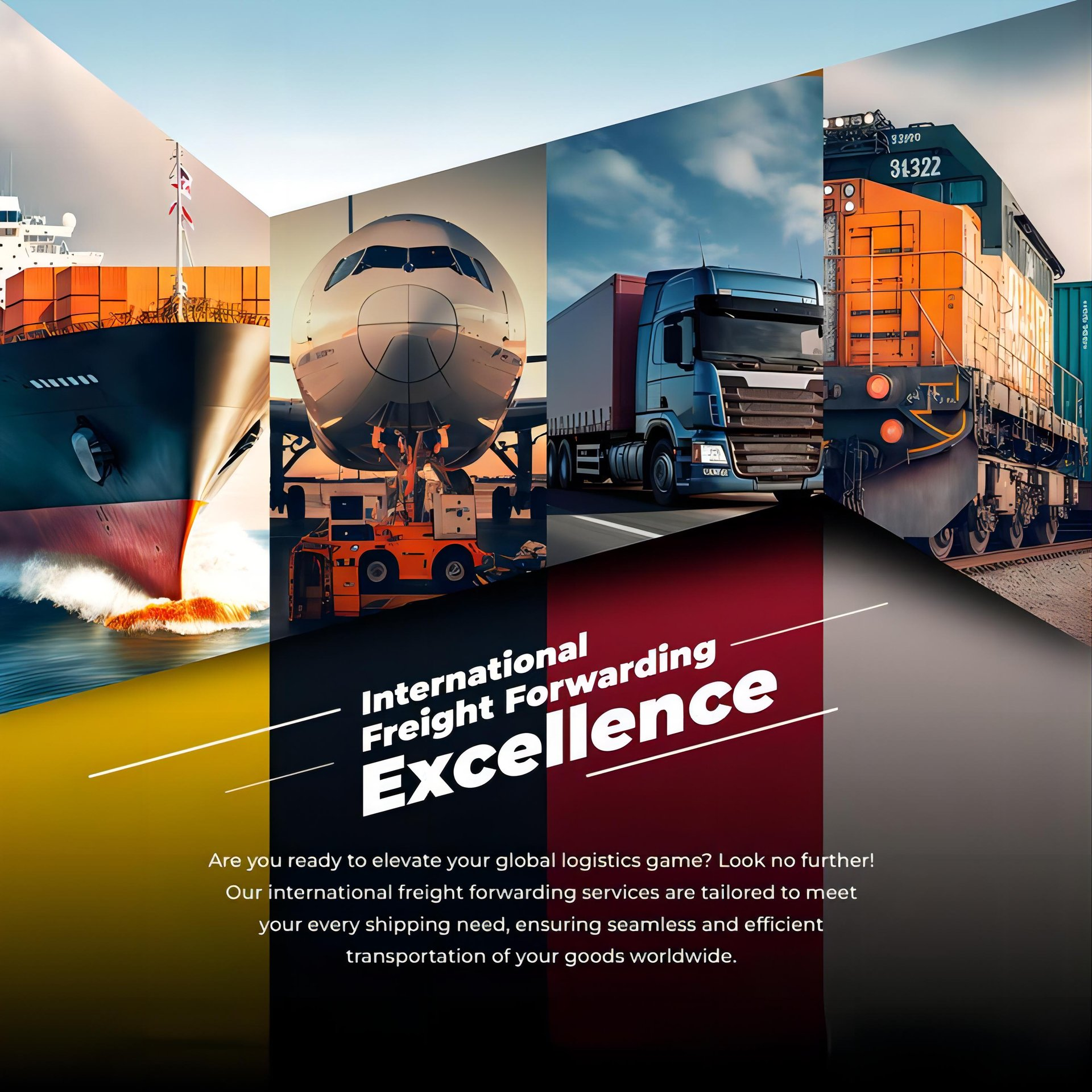Comparison table of shipping costs and transit times for North American logistics