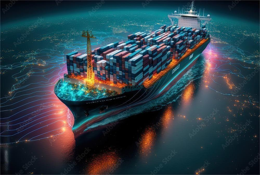 Logistics network optimization diagram