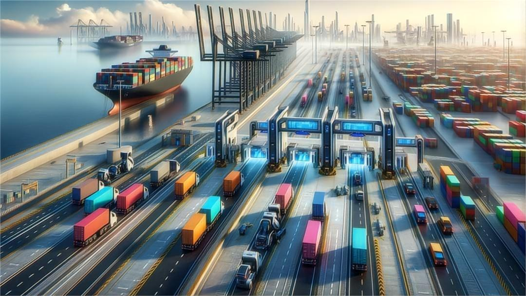 Logistics warehouse and distribution center